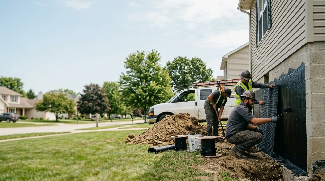 Basement Waterproofing in Saint Joseph, IL near me
